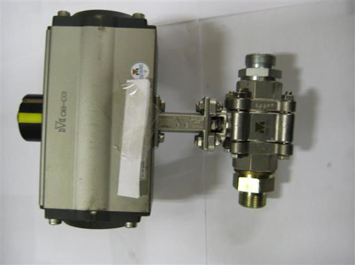 Picture of BALL VALVE INCL. ACTUATOR , PILOT VALVEAND FITTINGS FOR AM CLEANING